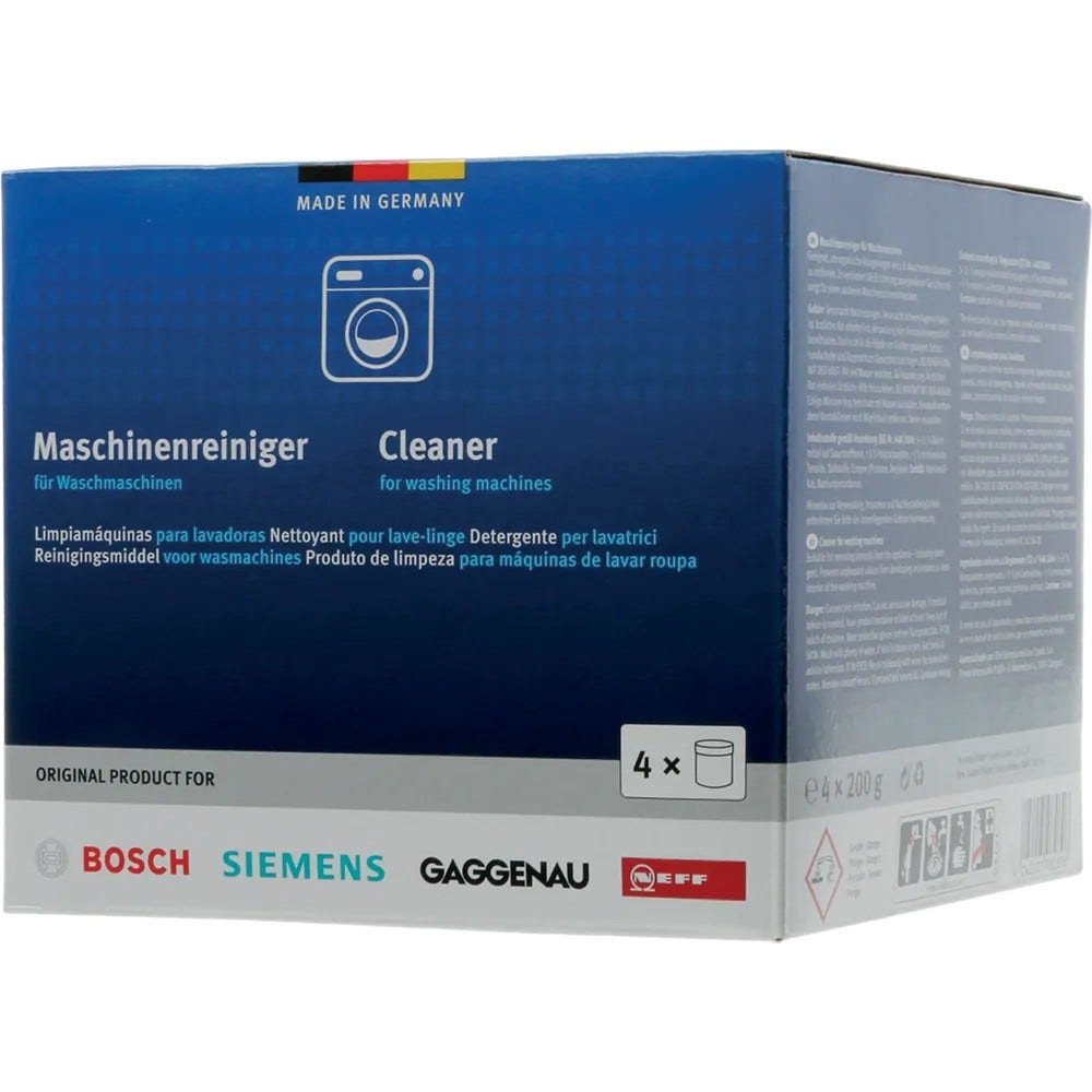 Limpiador de lavadora Siemens 00311928 (4 uds.x200g)