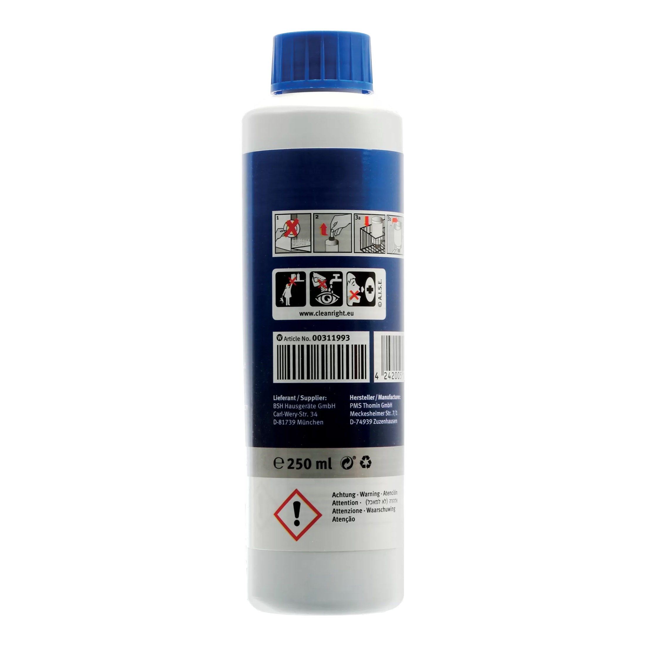 Producto de Mantenimiento lavavajillas Bosch/Siemens 311565 / 311993 / 311304