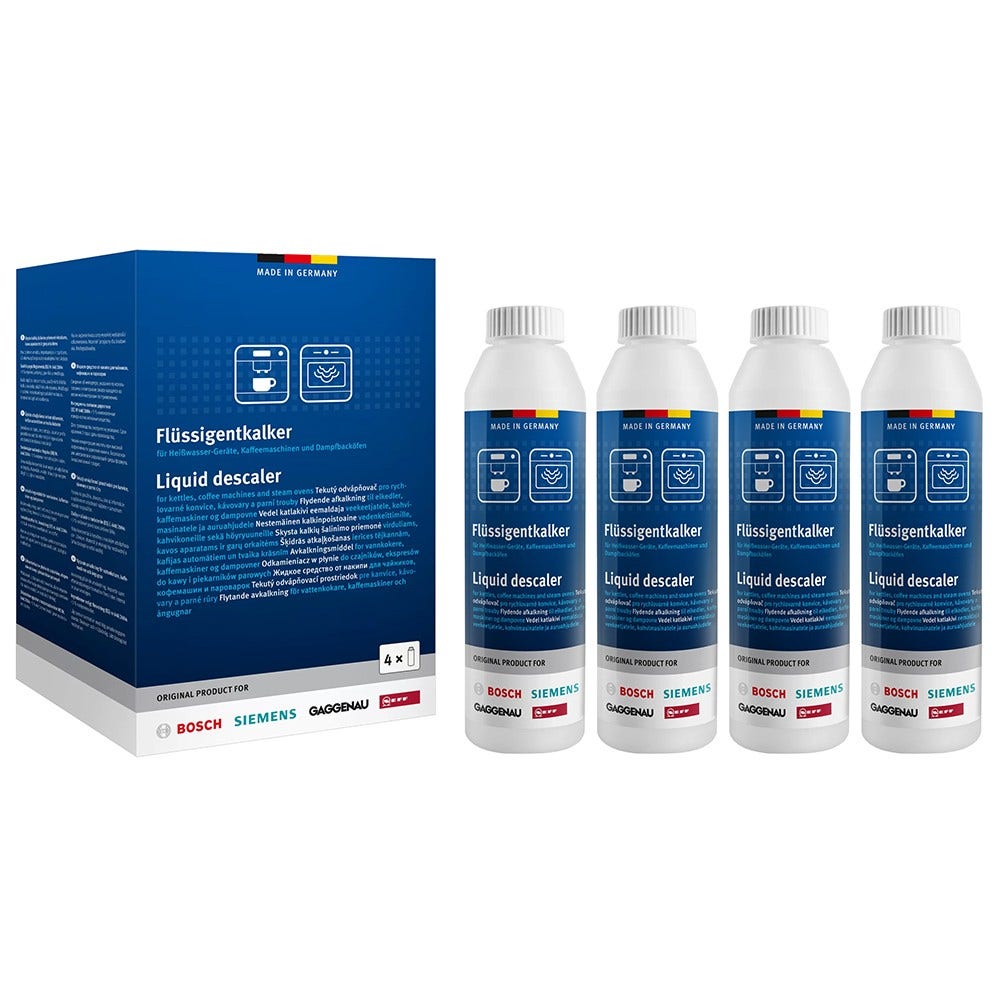 Descalcificador Líquido Bosch 00312013 (4x250ml)