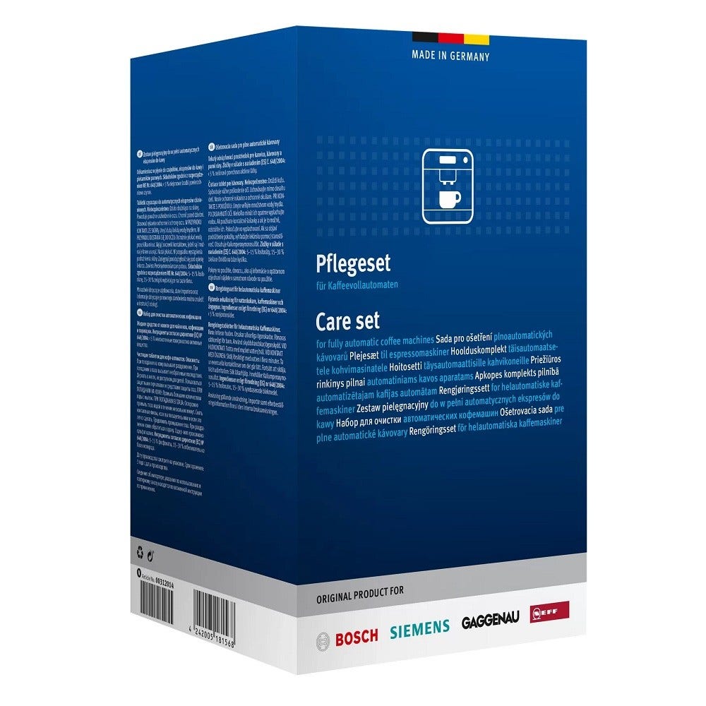 Juego de mantenimiento para cafetera Gaggenau 00312014 / 00312015