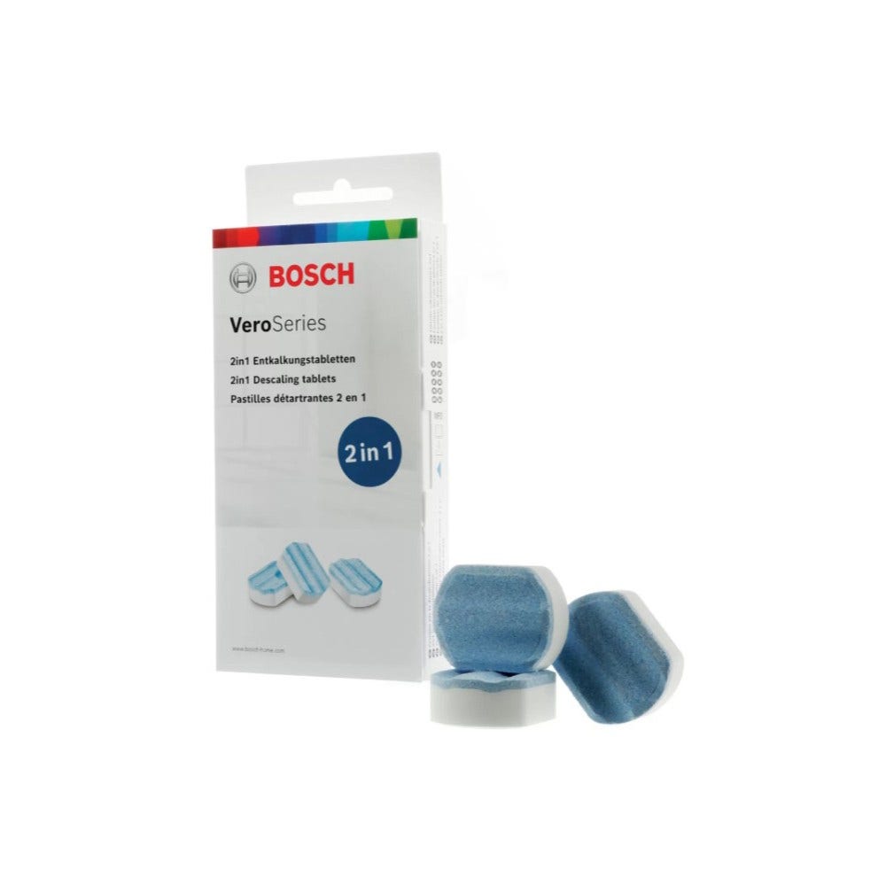 Tabletas descalcificadoras Bosch Vero Series 2 en 1 00312093 / TCZ8002A / 00576694 (3 uds.)