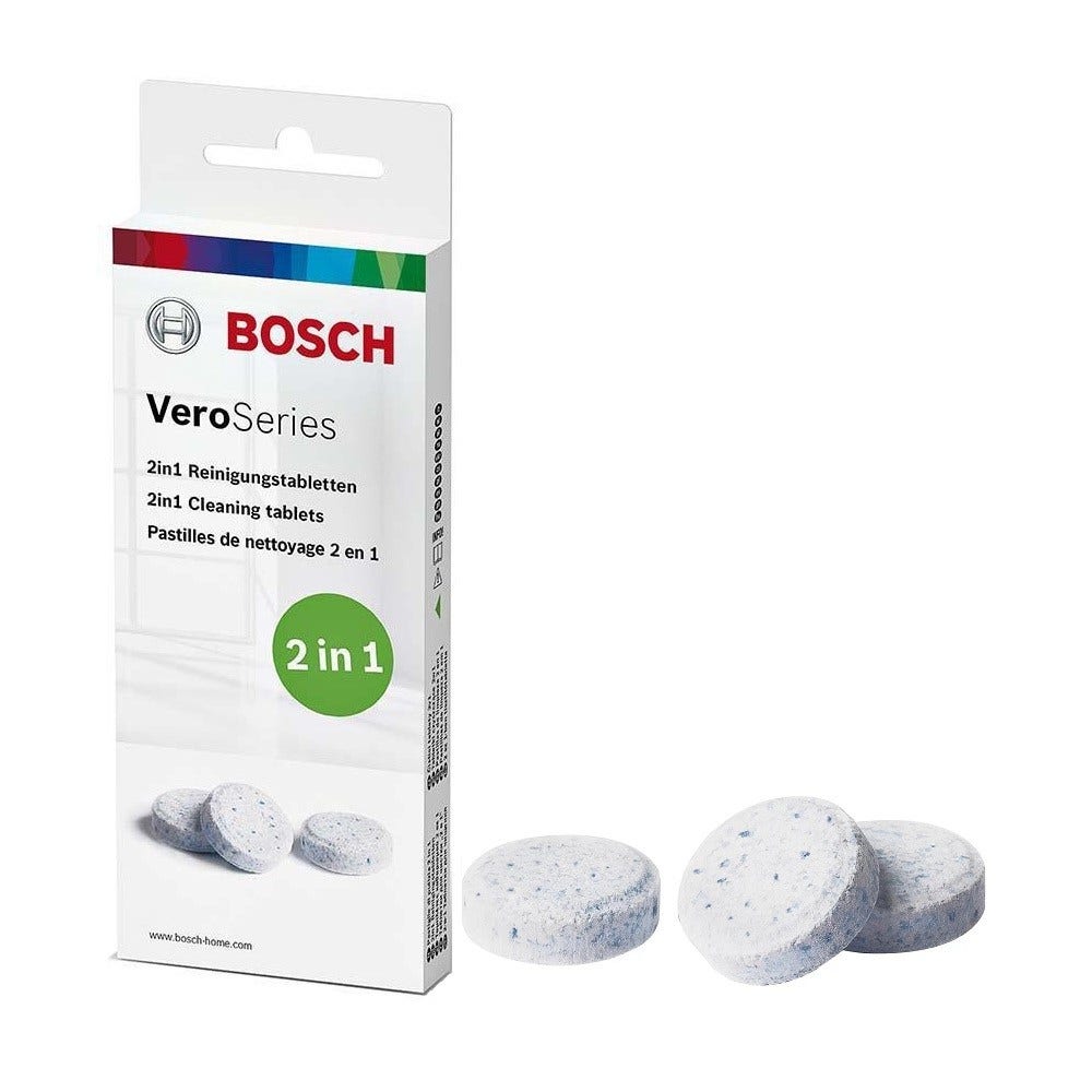 Bosch Vero Series 2-en-1 Tabletas de Limpieza 00312096 / TCZ8001A (10 unidades)