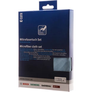Bosch/Siemens set de paños de microfibra 2 piezas - 00312327