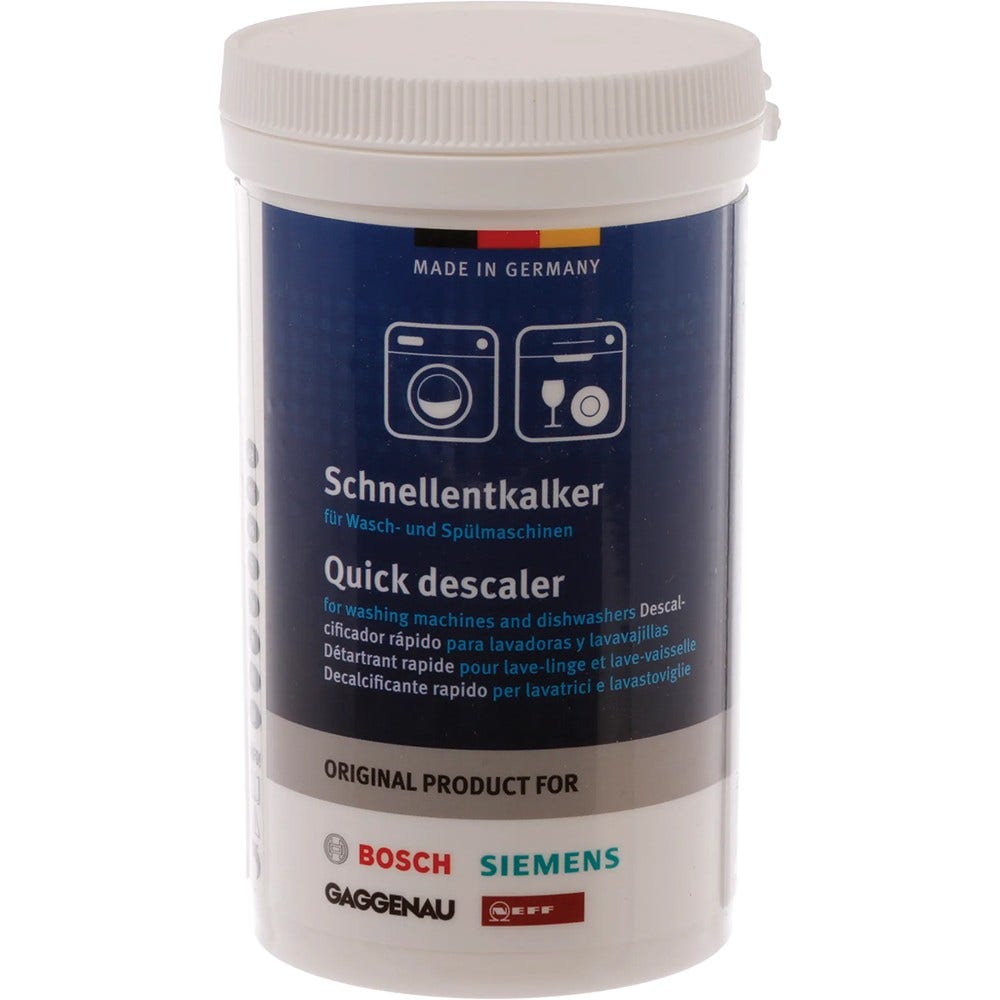 Descalcificador Siemens para lavadora y lavavajillas 00312331 (4 uds.x250gr)