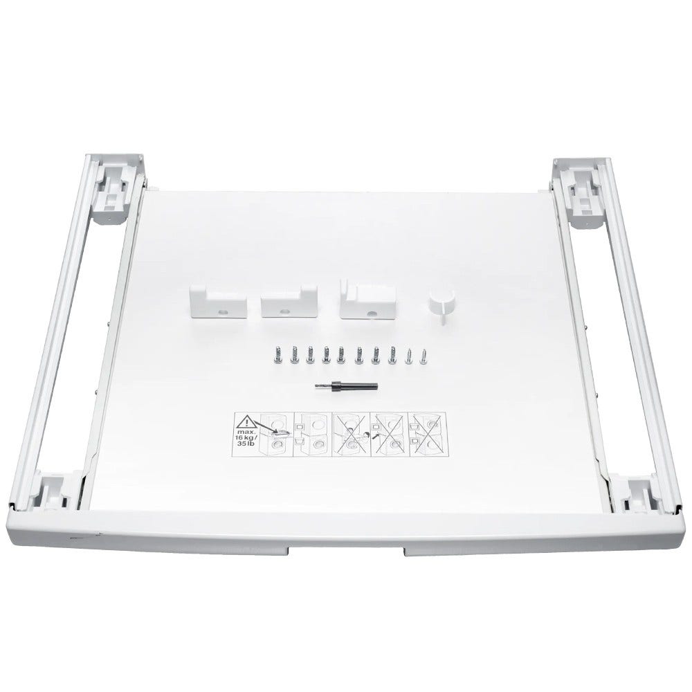 Juego de unión con bandeja extraíble para lavadora Bosch 00574010