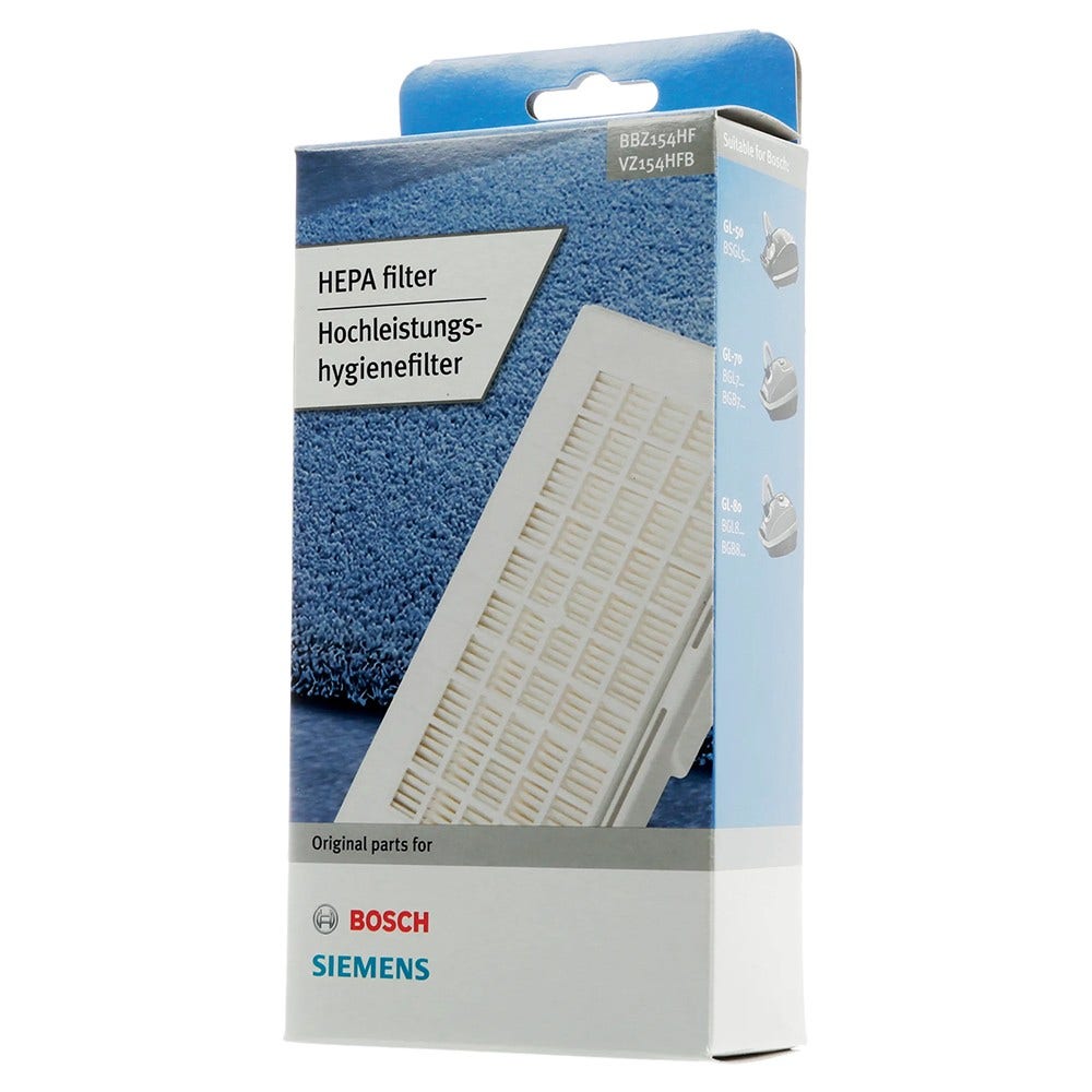 Filtro HEPA para aspiradora Siemens BBZ154HF / VSZ5 / BSGL5