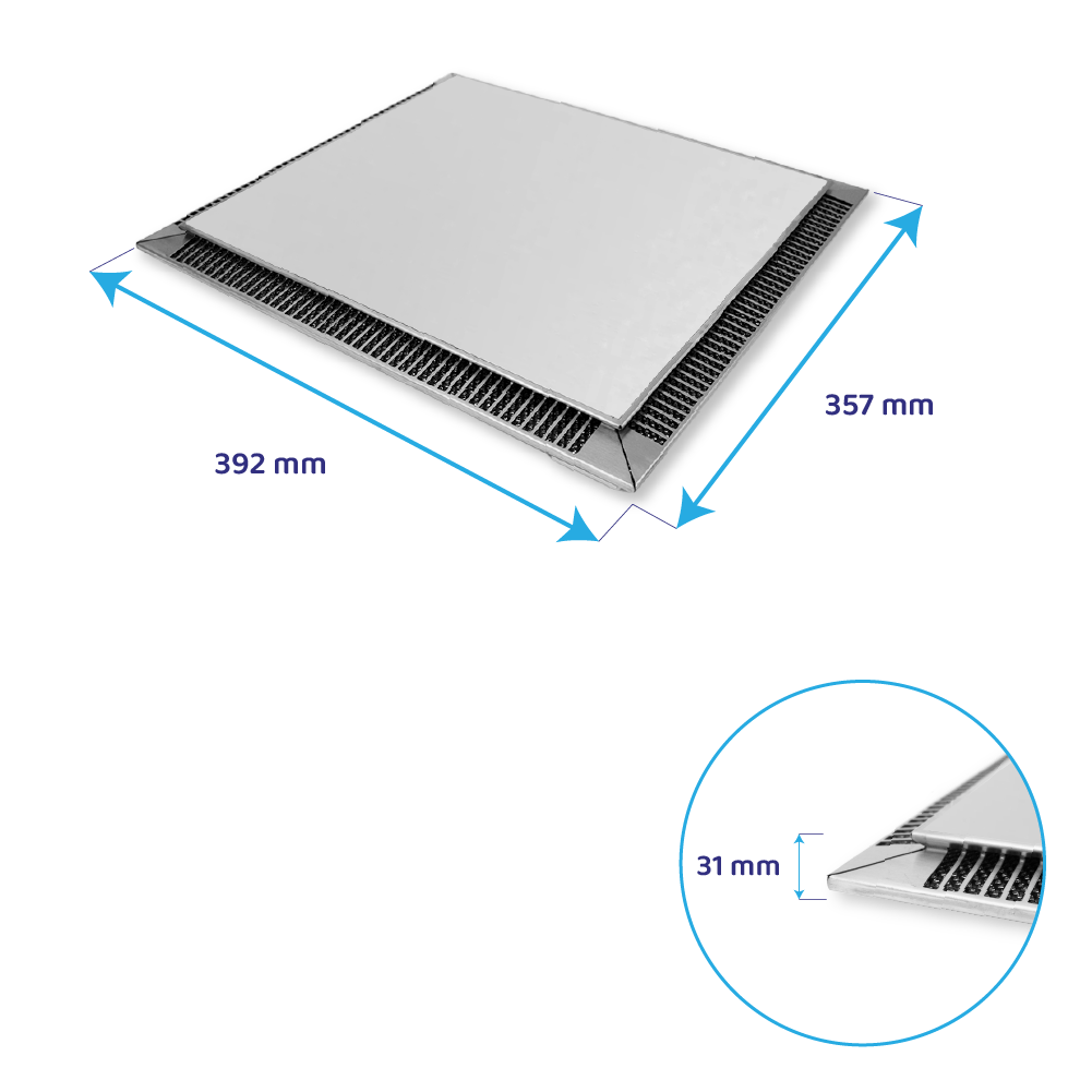 Filtro metálico Bosch 357x393mm 672320/ 00672320