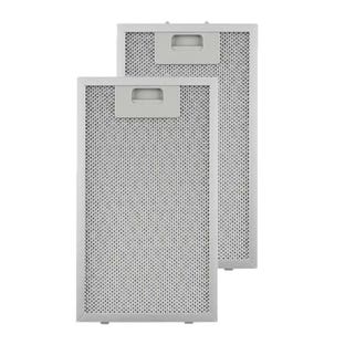 Filtro metálico 185x319mm compatible con Klarstein 10032228 (2 uds.)