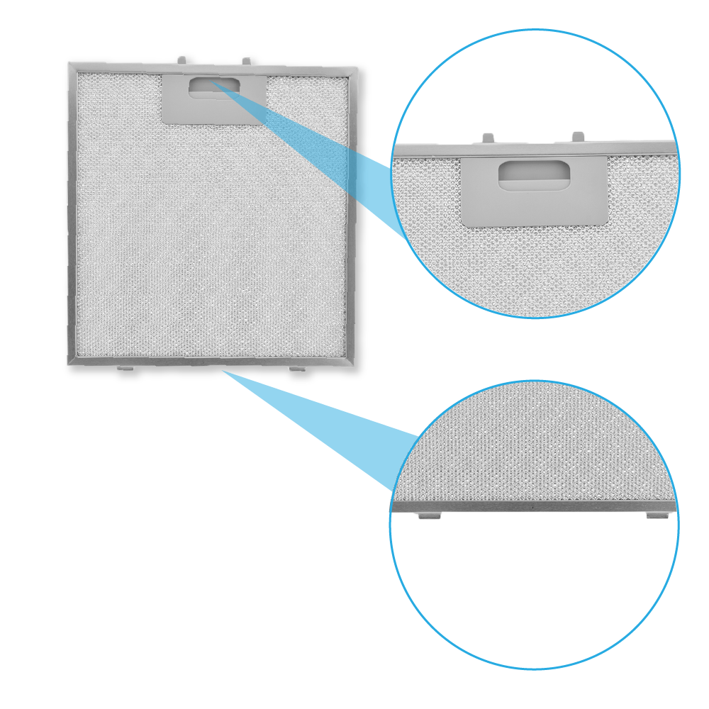 Filtro metálico Falmec 245x235x8mm 101079900