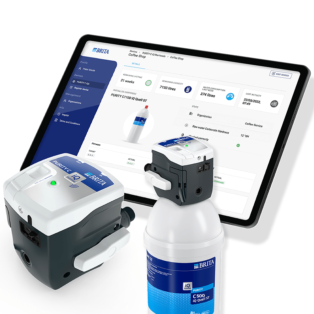 Filtro de repuesto BRITA PURITY C500 iQ Quell ST compatible con cabezal de filtro iQ