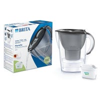 Jarra filtrante BRITA Marella gris + filtro de agua MAXTRA PRO 1051121
