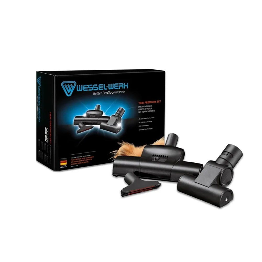 Cepillo de aspiradora Wessel-Werk para pelo de mascota (3 pzs.)