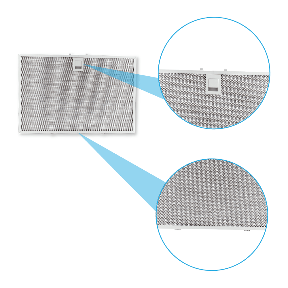 Filtro metálico para campana Viva 375x250mm 11022469