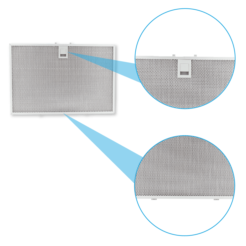 Filtro de carbón (x2) + filtro metálico (x2) compatible con Siemens LC87KHM60