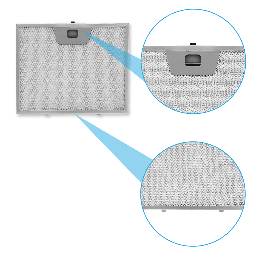 Filtro metálico Zanussi 190x235mm 50251235003