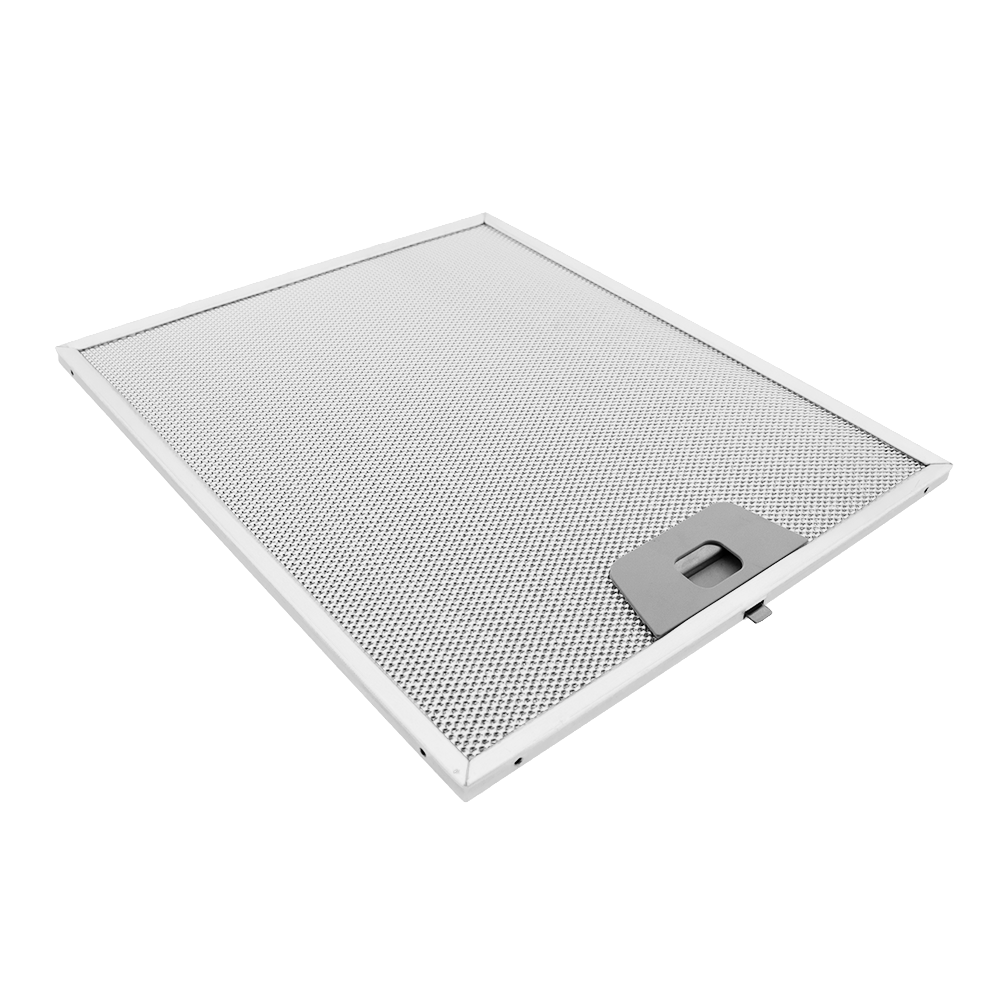 Filtro metálico para campana Blaupunkt 300x252mm 133.0067.471 (con pestañas traseras)