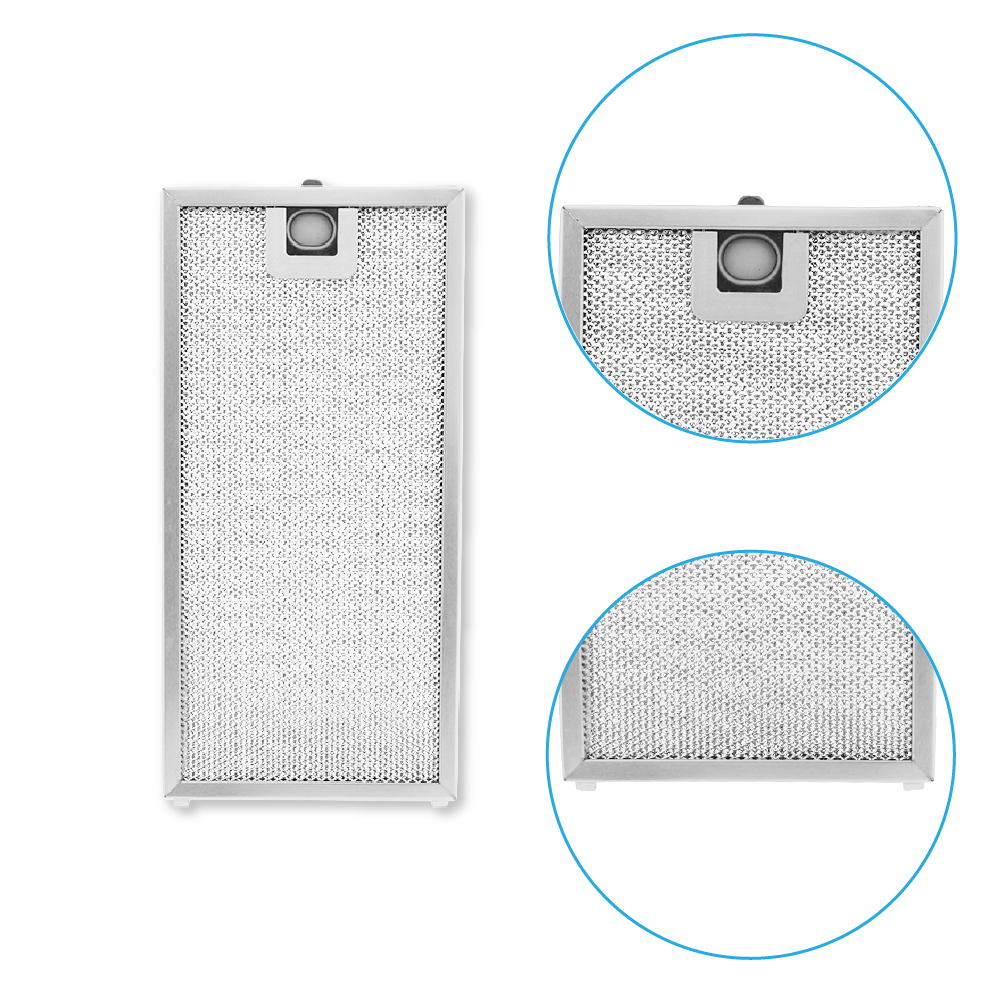 Filtro metálico Roblin 254x124x8mm 1330200454