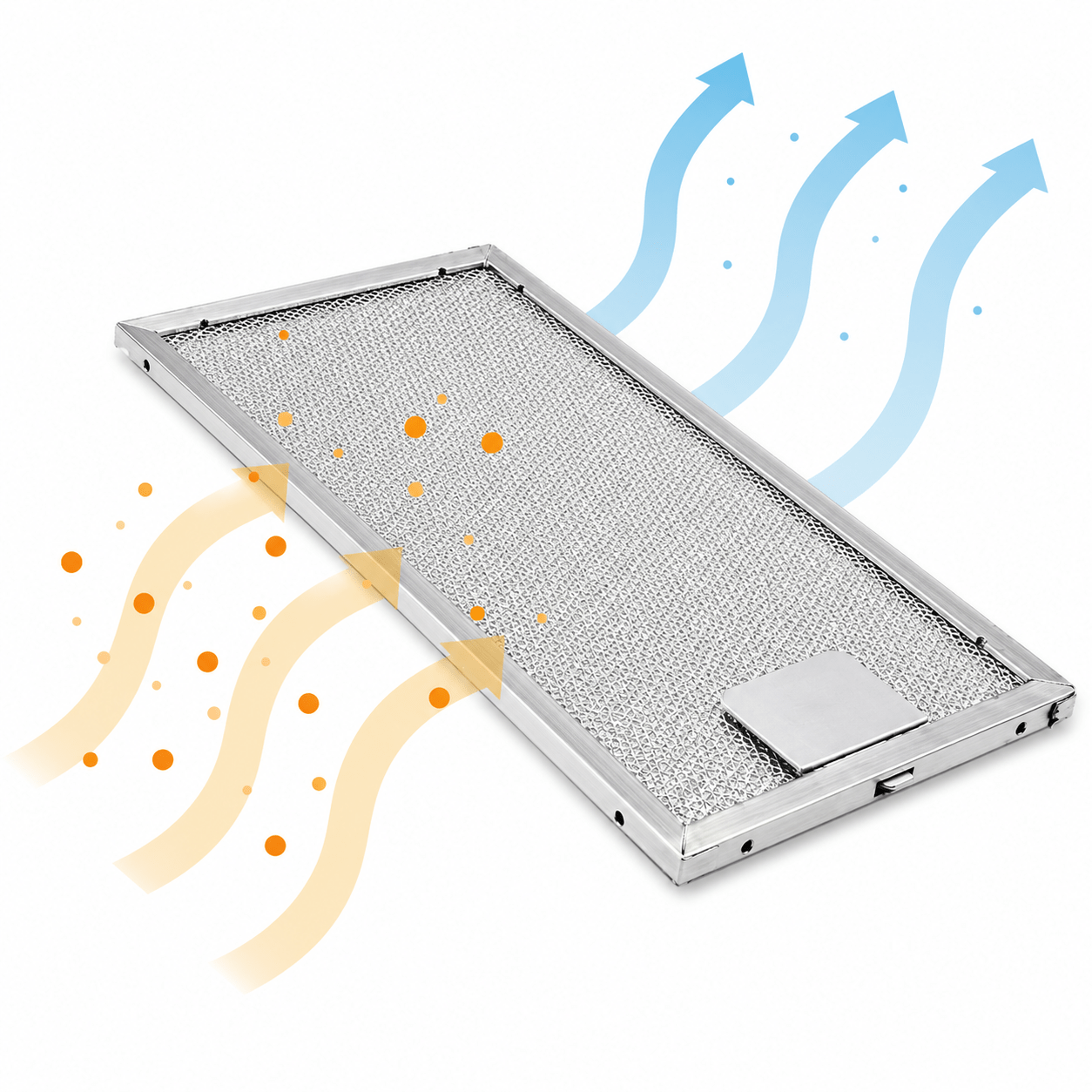 Filtro metálico Bosch 255x125x8mm 746790 / 00746790
