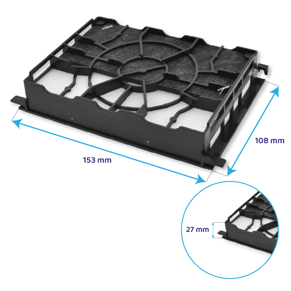 Filtro de motor para aspiradora Bosch 17002210