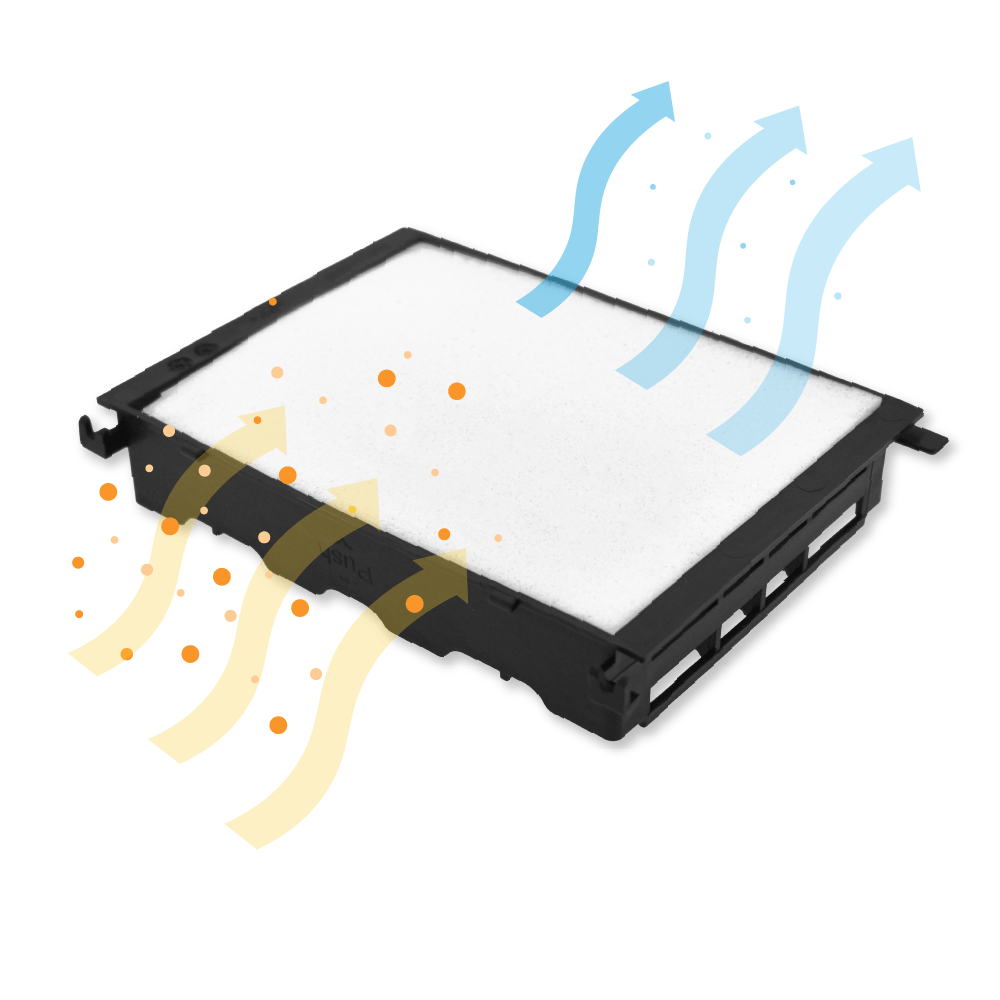 Filtro de motor para aspiradora Bosch 17002210