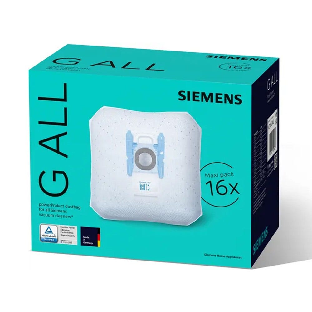 Siemens PowerProtect Bolsa de aspiradora tipo G ALL (16 unidades)