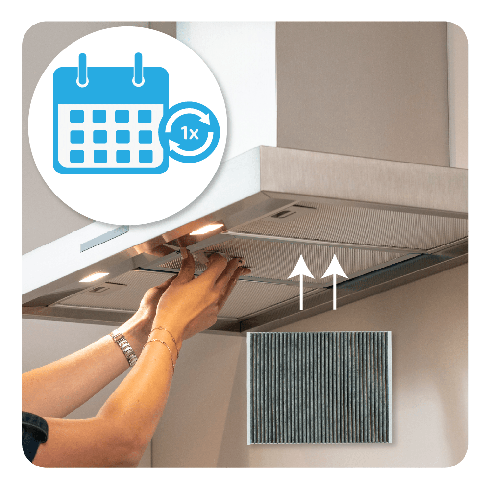 Filtro de carbono Neff CleanAir Plus 17004039 / Z52JXB1X6 (x3)