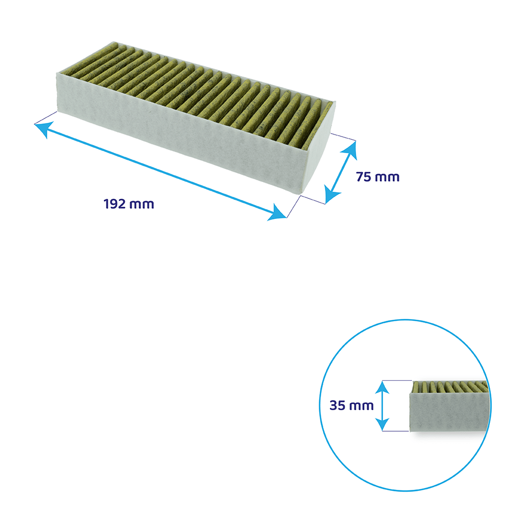 Filtro de carbono Neff CleanAir Plus N70 / N90 (x4)