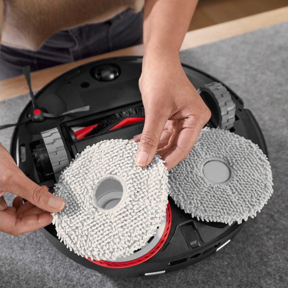 Almohadillas de fregado microfibra Bosch para aspiradora Spotless (x4)