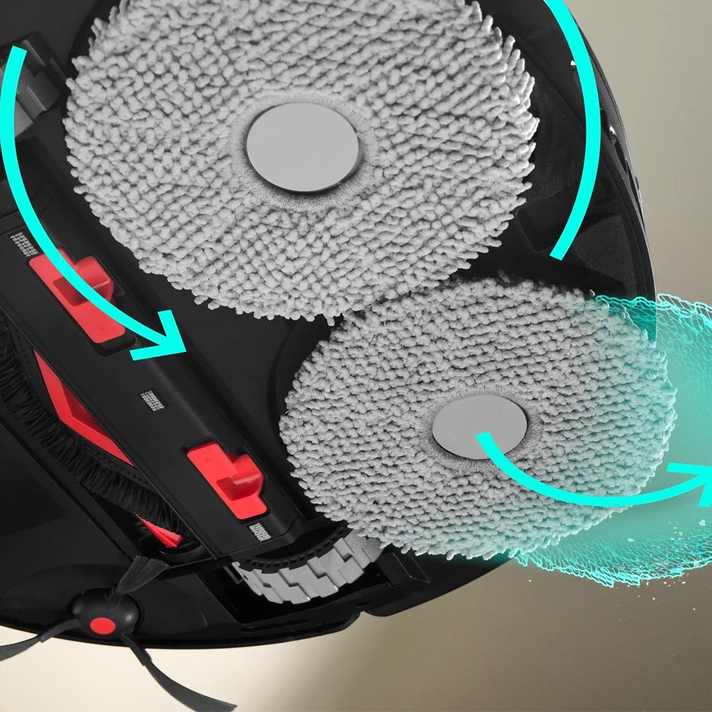Almohadillas de fregado microfibra Bosch para aspiradora Spotless (x4)