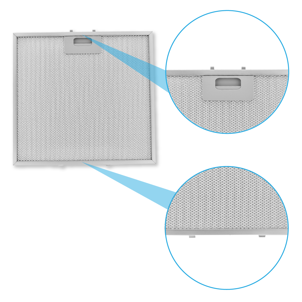 Filtro metálico Gorenje 322x300x10mm 184756