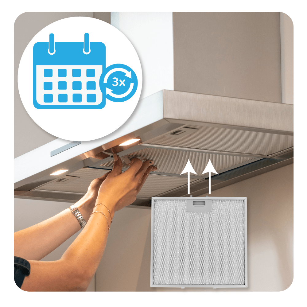 Filtro metálico Gorenje 322x300x10mm 184756