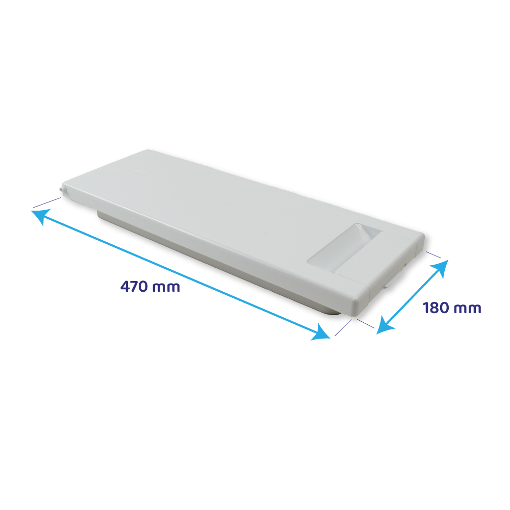 Puerta del congelador Zanker 470x180mm / 2063754028