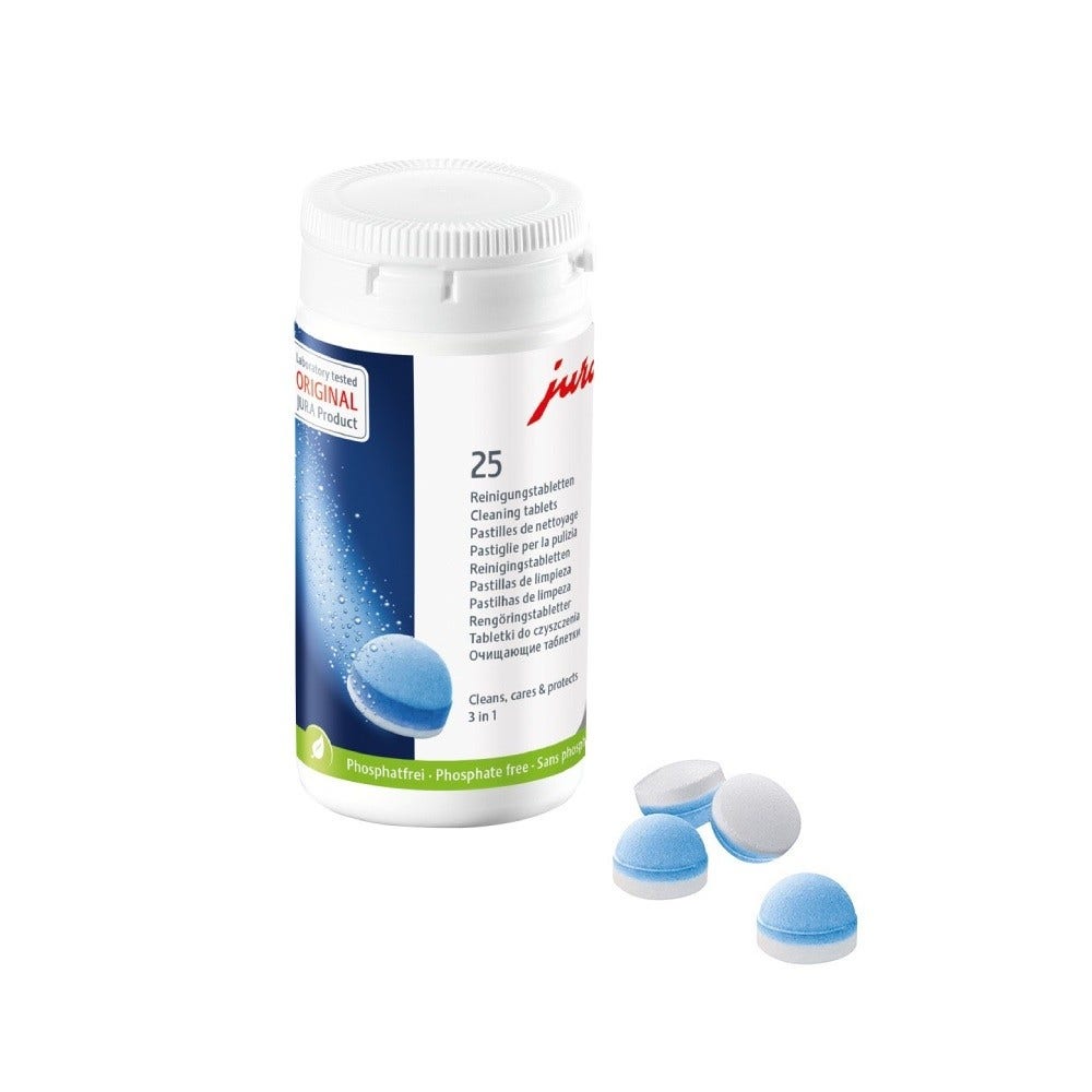 Tabletas de limpieza Jura 3 en 1 (25 uds) 24190