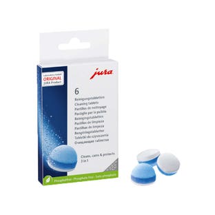 Tabletas de limpieza Jura de 3 fases (6 unidades) 24225