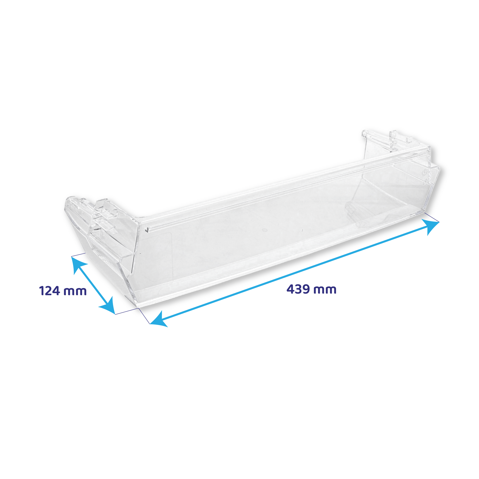 Estante de mantequilla nevera Faure 439x124mm 2646008017