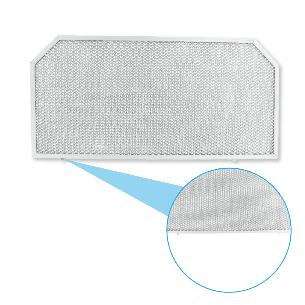 Filtro metálico Bosch 249x510mm 285348 / 00285348 (trasero)