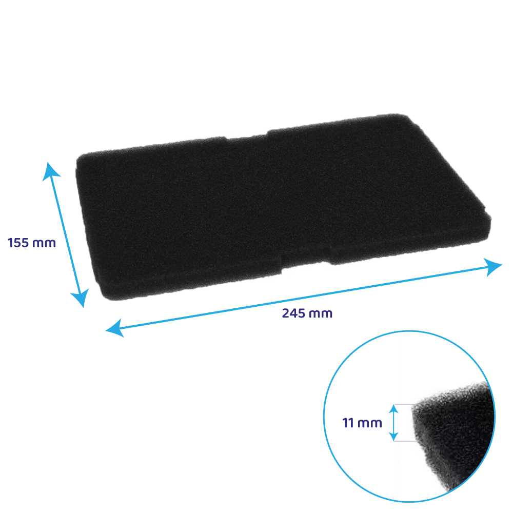 Filtro de condensador para secadora Beko 2964840100 (3 uds)