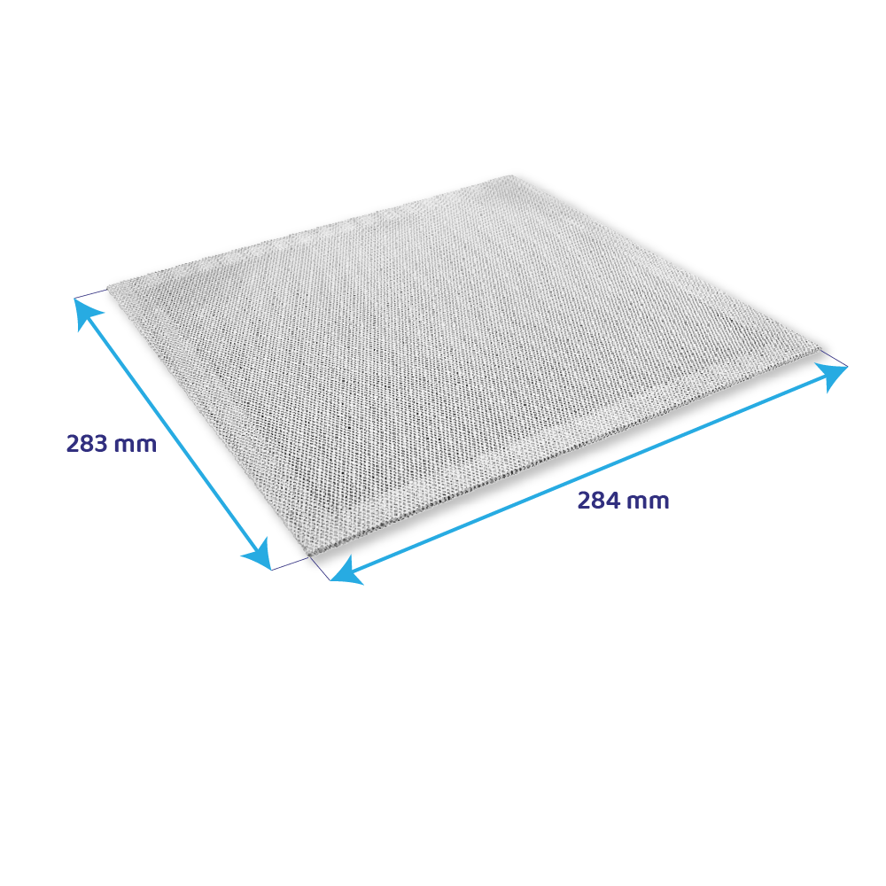 Filtro metálico Neff 284x283x4mm 298619 / 00298619 / Z5322X1 (x2)