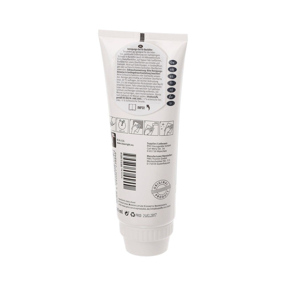Gel de limpieza para hornos Siemens 311859 / 00311859 (200ml)