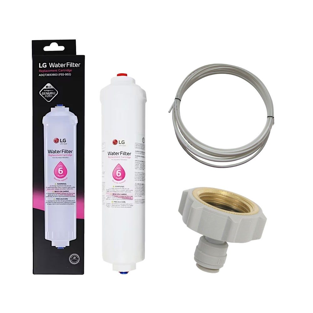 Set de filtración de agua para frigorífico LG 3219JA3001P / AJR73482513
