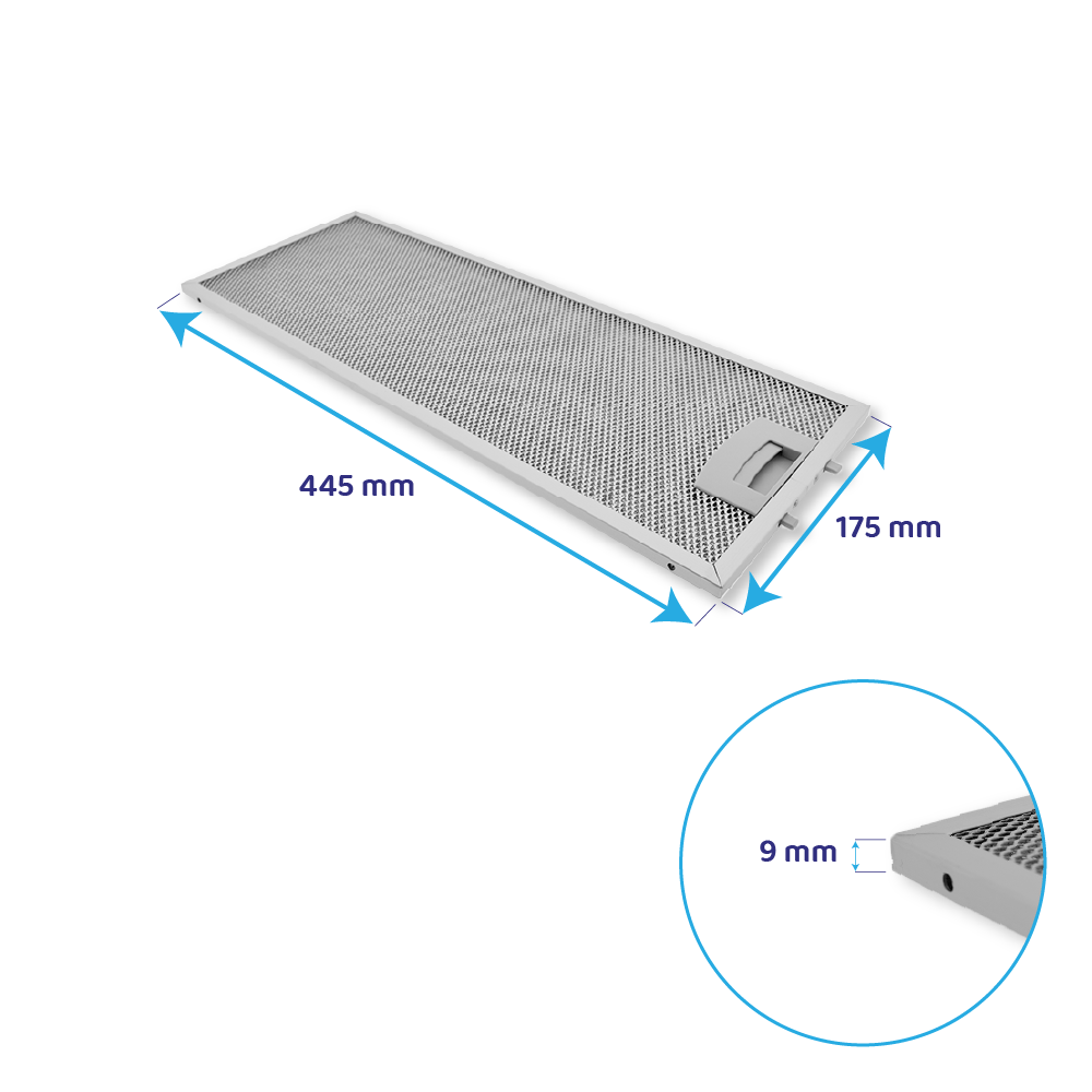 Set de filtros metálicos Bosch (x2) 352812 + 352813