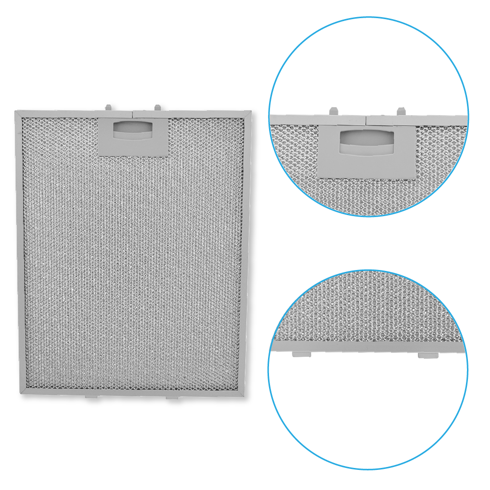 Filtro metálico Vorwerk 310x250x8mm 353110 / 00353110
