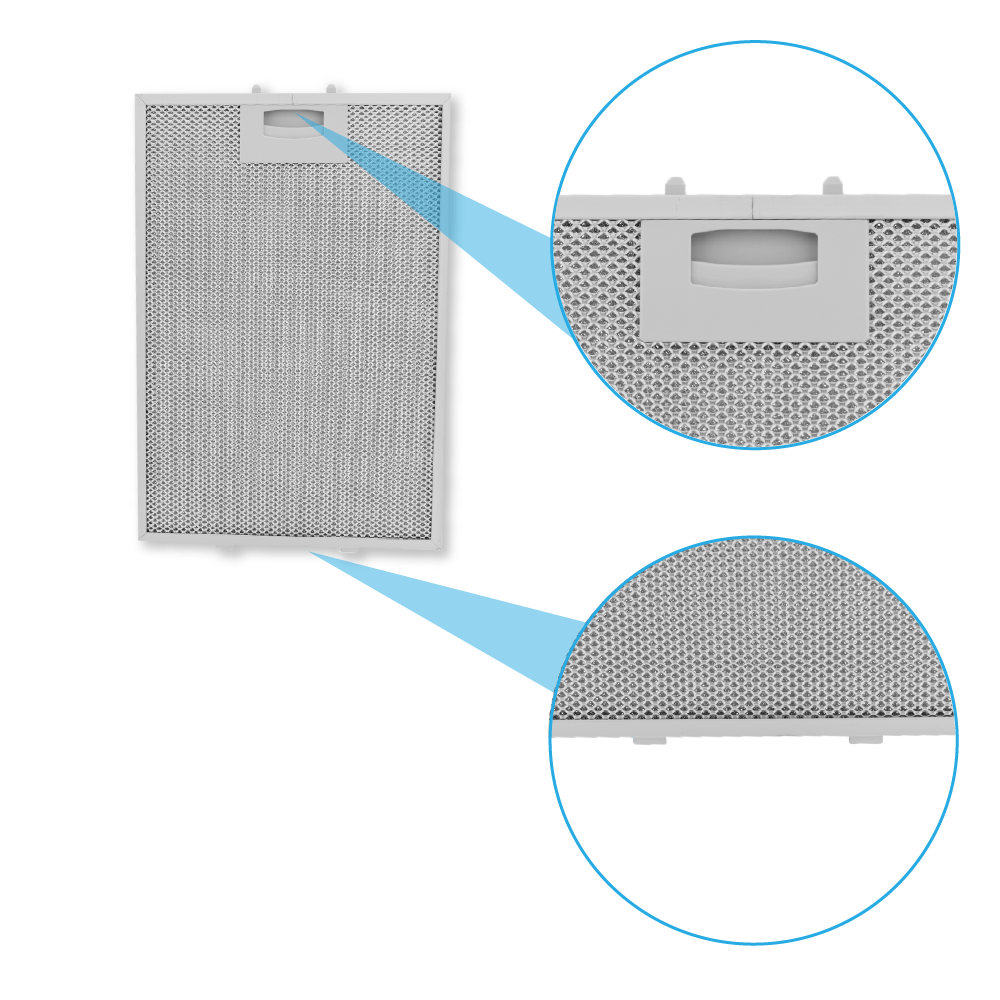 Filtro metálico Siemens 320x220mm 362380 / 00362380