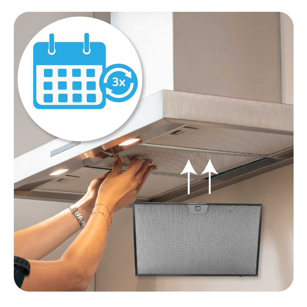 Filtro metálico Electrolux 506x300x8mm 4055135349