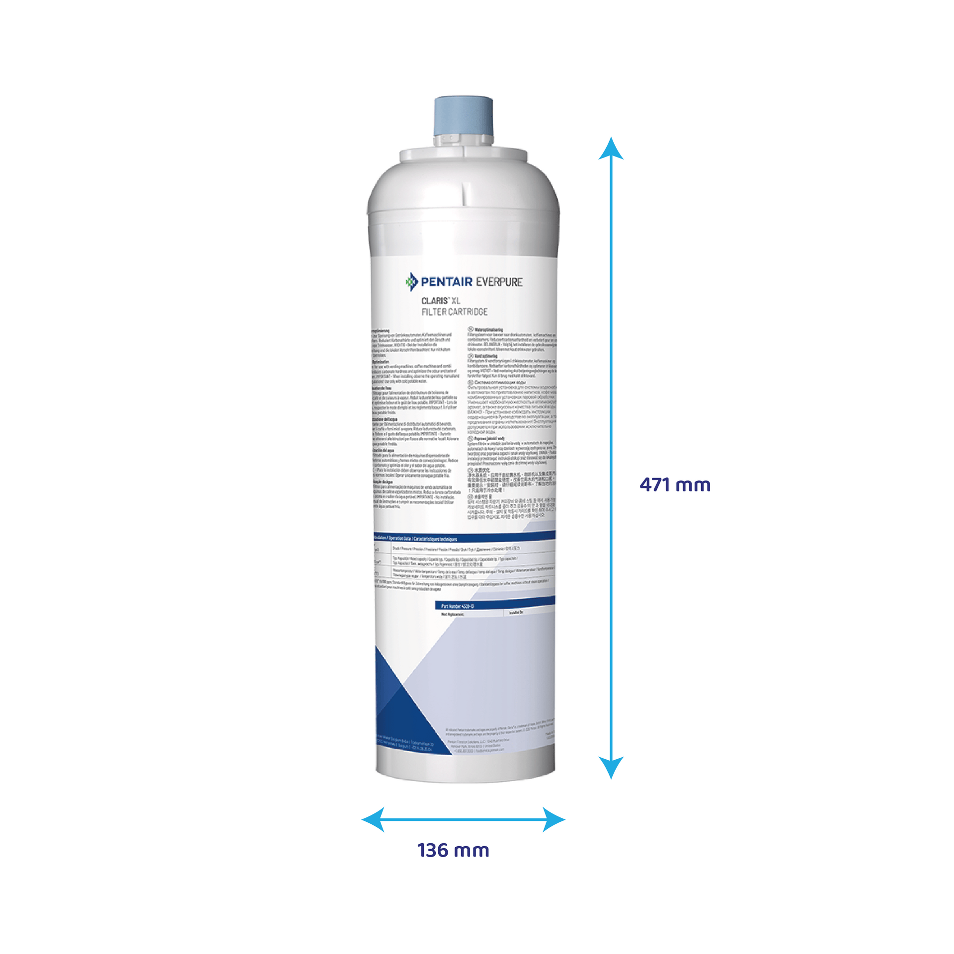 Filtro de agua Everpure Claris XL  4339-13