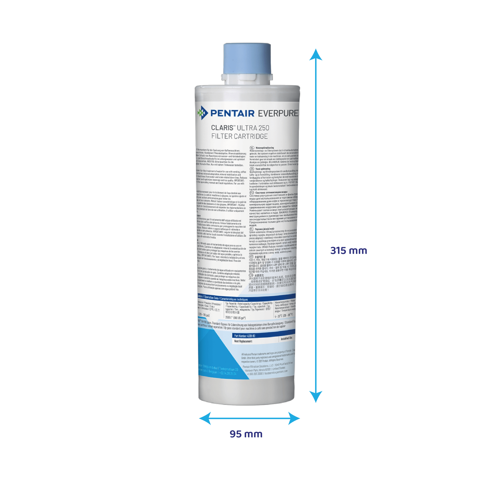 Filtro de agua Everpure Claris Ultra 250