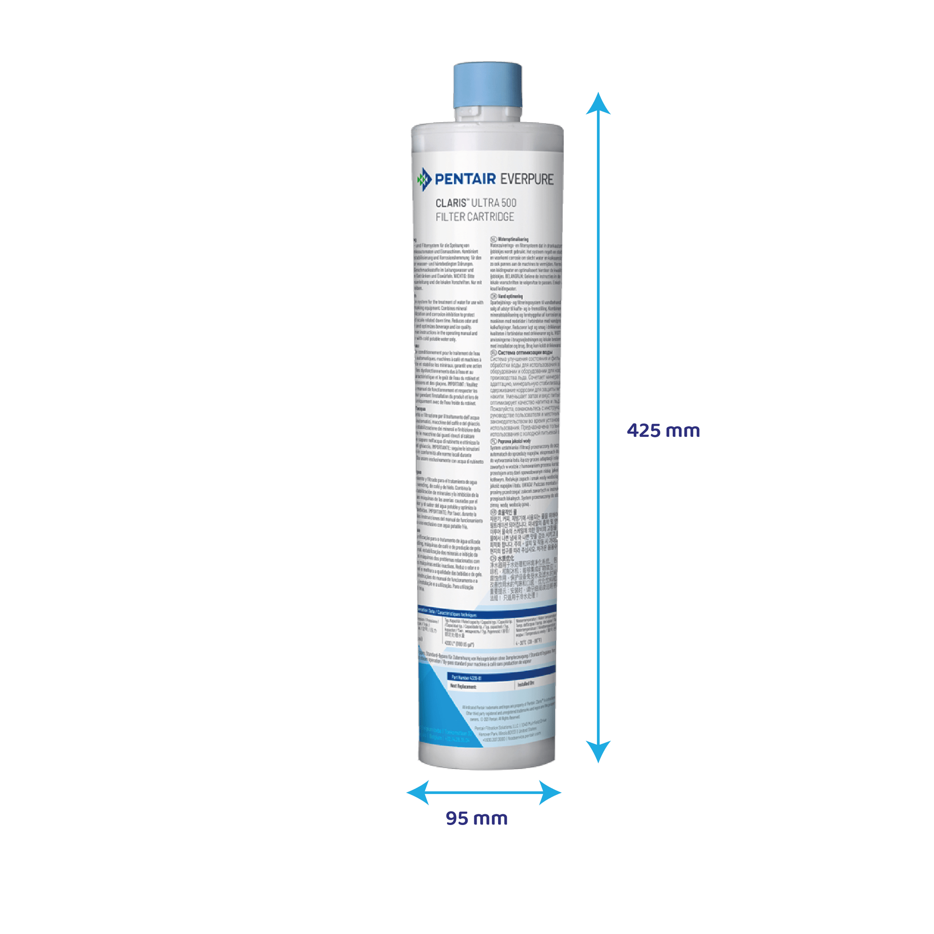 Filtro de agua Everpure Claris Ultra 500