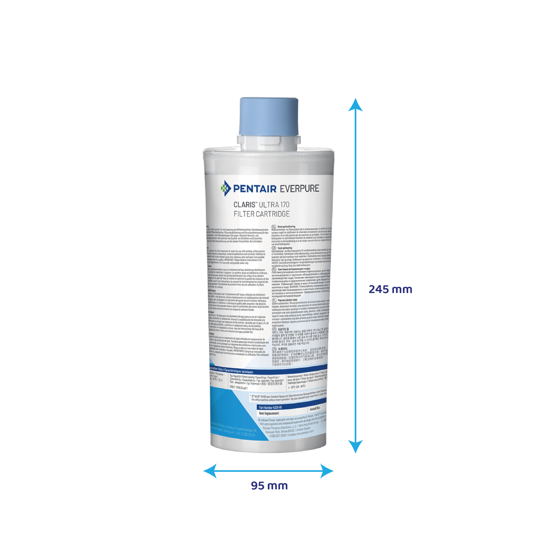 Filtro de agua Everpure Claris Ultra 170 