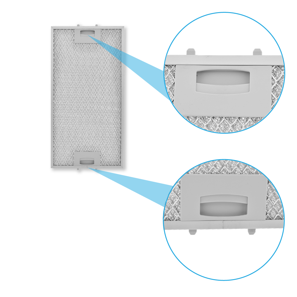 Filtro metálico Neff 405x209mm 434107 / 00434107 (trasero)