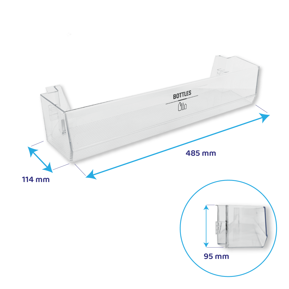 Botellero para nevera Hotpoint-Ariston 485x114mm / 481010853823